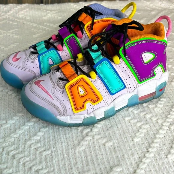 Nike Shoes Nike Air More Uptempo Multicolored Sneakers 4y